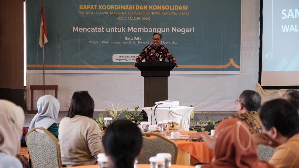 Kota Magelang Mulai Lakukan Pendataan Awal Regsosek 2022