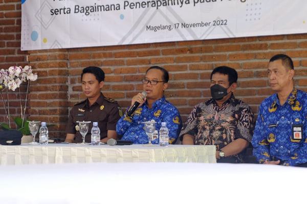 UKPBJ Kota Magelang Gelar Sosialisasi Tata Cara Perhitungan Tingkat Komponen Dalam Negeri