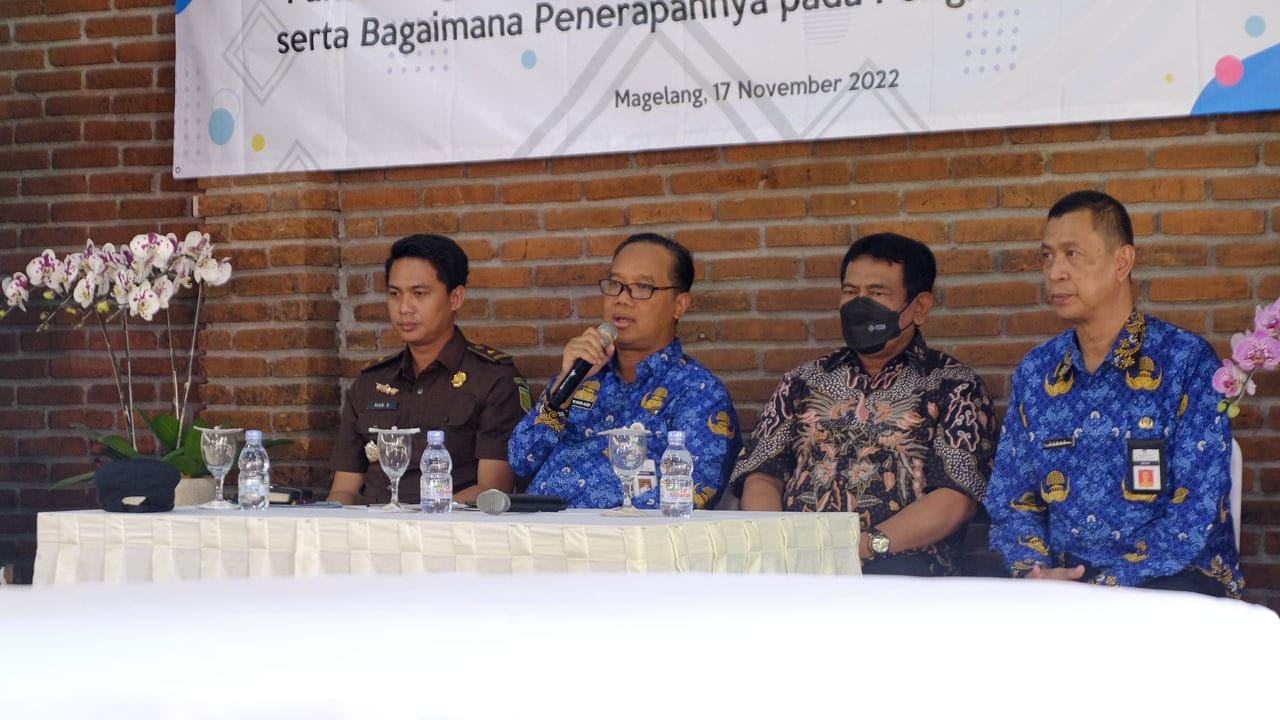 UKPBJ Kota Magelang Gelar Sosialisasi Tata Cara Perhitungan Tingkat Komponen Dalam Negeri