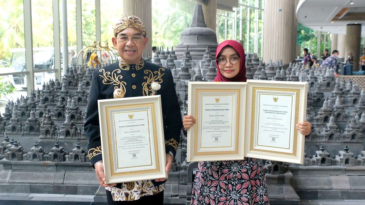 Kota Magelang Boyong 6 Penghargaan STBM Award 2022 dari Kemenkes RI