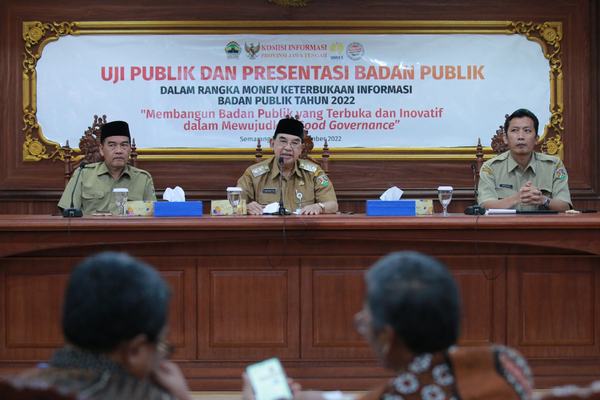 Ikuti Uji Publik PPID, Pemkot Magelang Dukung Keterbukaan Informasi Publik