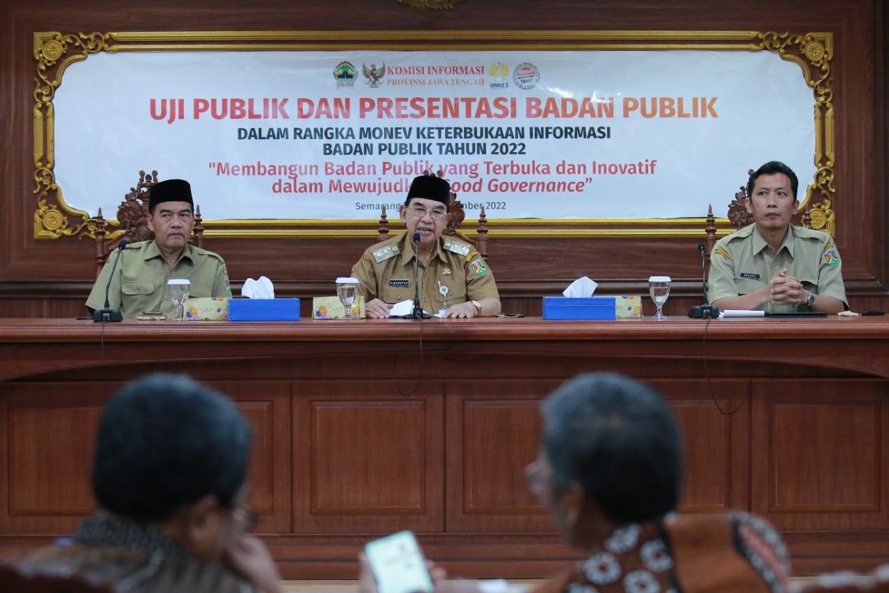 Ikuti Uji Publik PPID, Pemkot Magelang Dukung Keterbukaan Informasi Publik