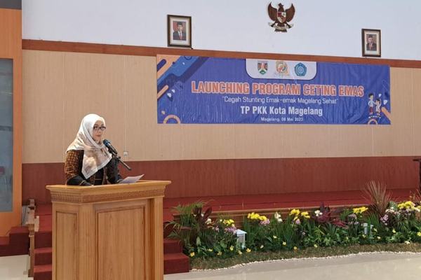 Tekan Stunting, TP PKK Kota Magelang Luncurkan Program “Ceting Emas”