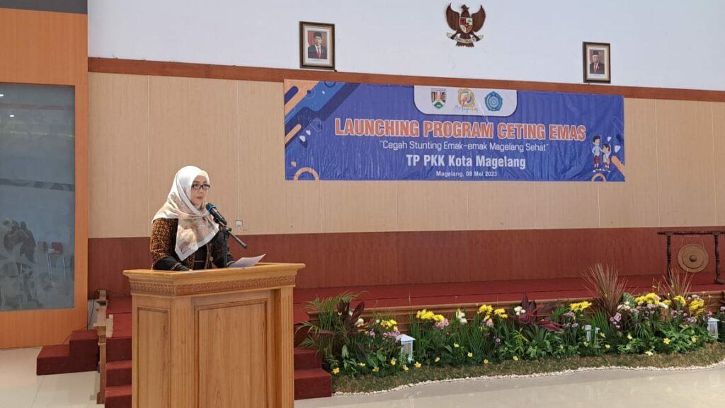 Tekan Stunting, TP PKK Kota Magelang Luncurkan Program “Ceting Emas”