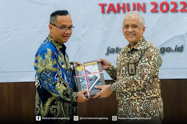 Laporan Keuangan Kota Magelang Dapat Opini WTP dari BPK 7 Kali Berturut-turut