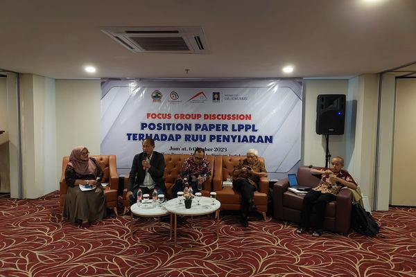 Focus Group Discussion Positioning Raper LPPL Terhadap RUU Penyiaran