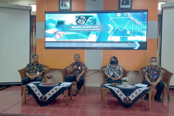 BIMBINGAN TEKNIS EMAIL SANAPATI PADA OPD PEMERINTAH KOTA MAGELANG