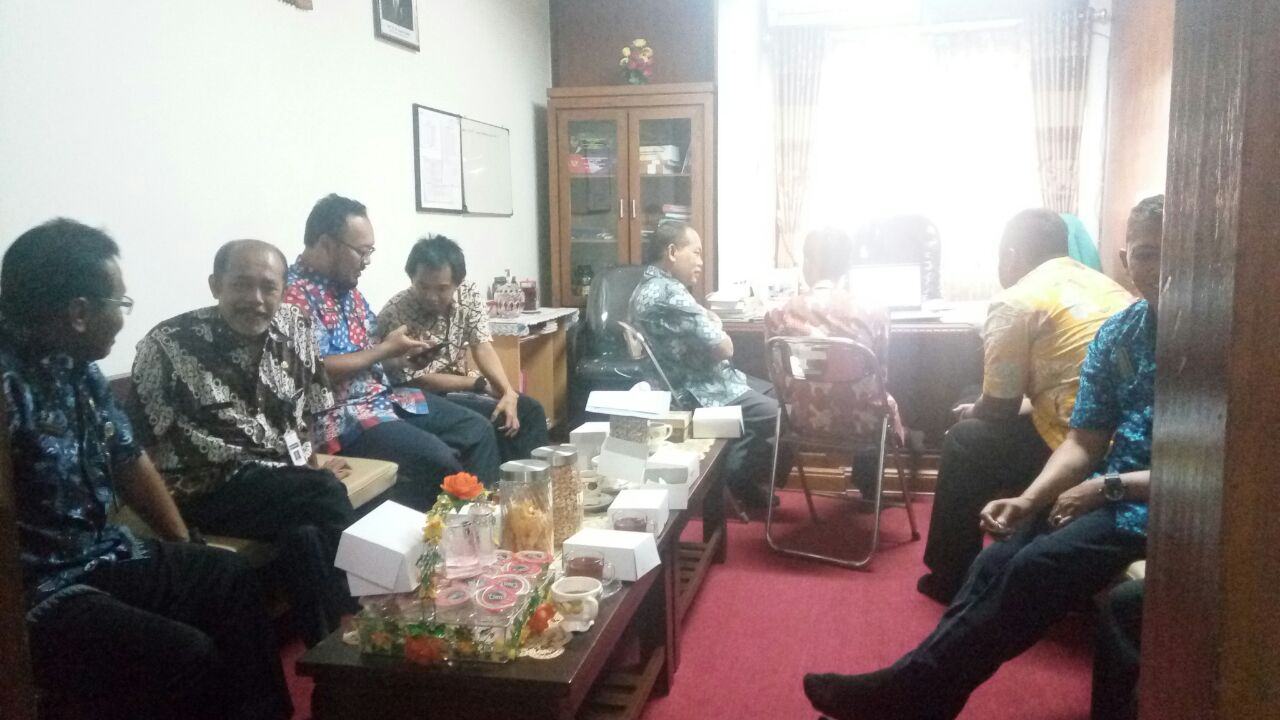 Studi banding dari Dinas komunikasi dan Informatika kota Salatiga