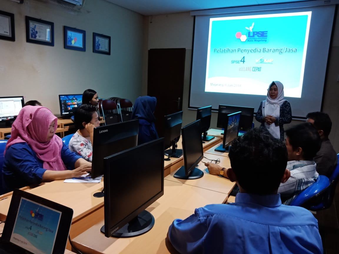 Penyedia Barang/Jasa Kota Magelang Belajar SPSE Versi 4