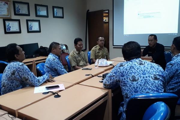 Koordinasi Lelang Cepat dengan LPSE Prov Jateng