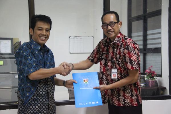 Diskominsta Lakukan Program Pengembangan Data Satistik Bersama Fakultas Ekonomi Untidar