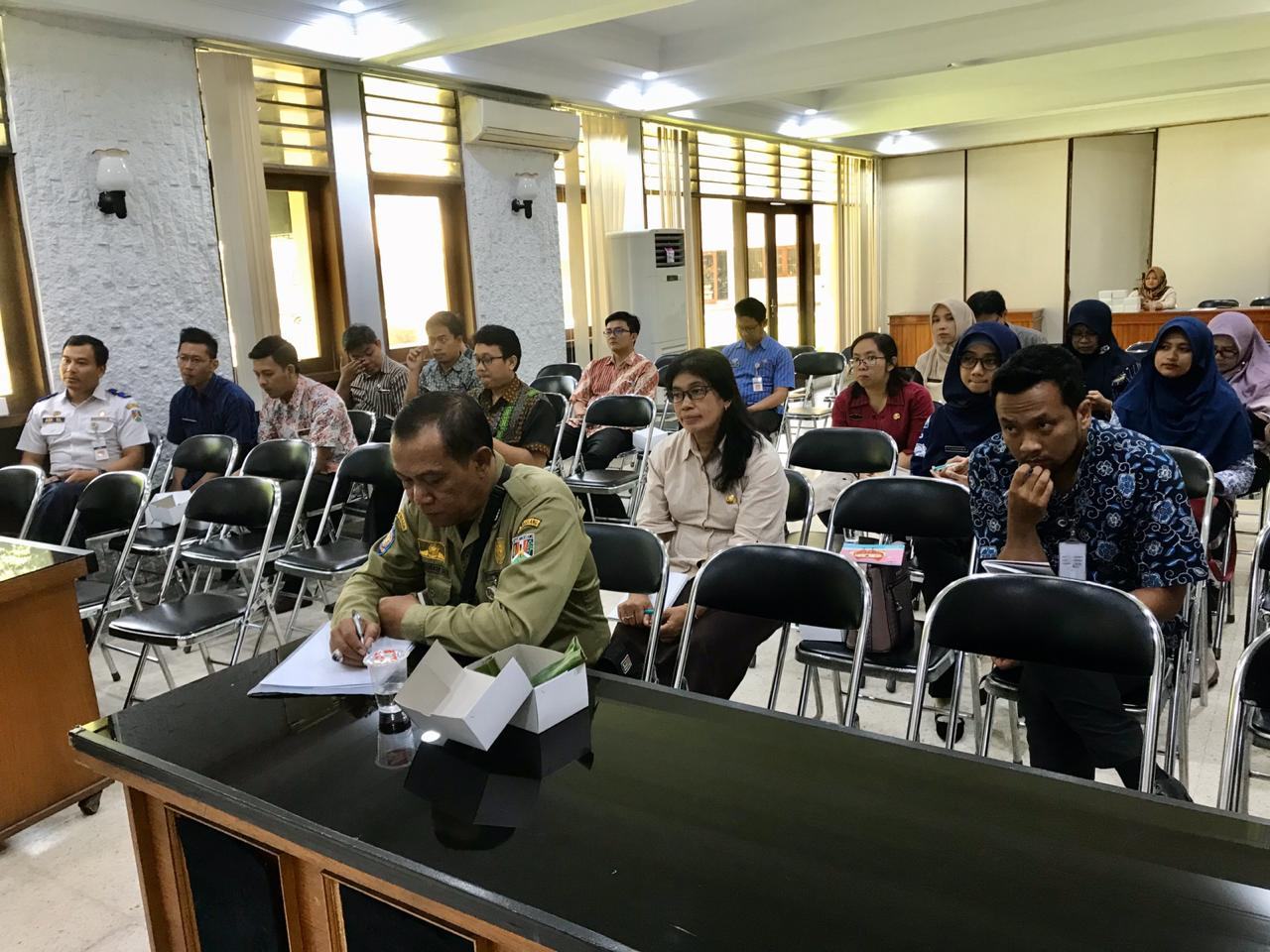 BIDANG TI DISKOMINSTA MELAKSANAKAN RAPAT KOORDINASI DAN EVALUASI TIM PENGELOLA WEBSITE KOTA MAGELANG