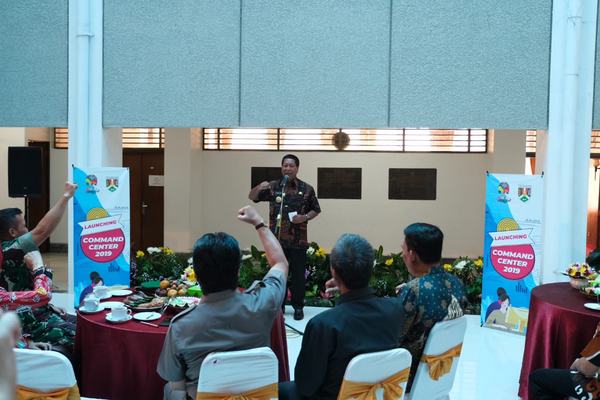Command Center, Pusat Kendali Berbasis Teknologi Informasi di Kota Magelang