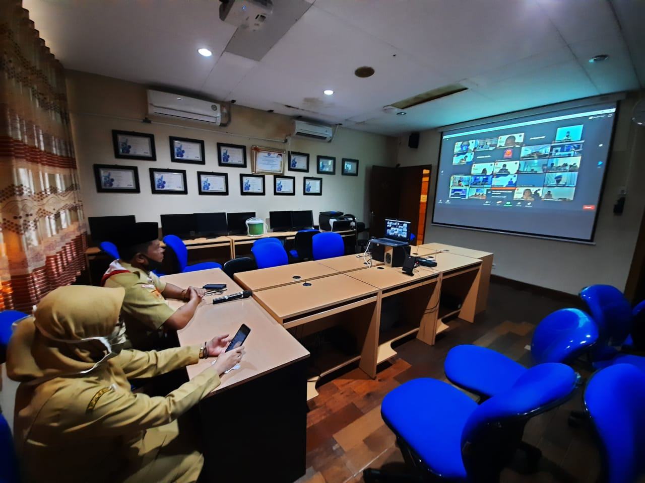 Kwarcab Kota Magelang Partisipasi dalam GELAR Saka Milenial 2020