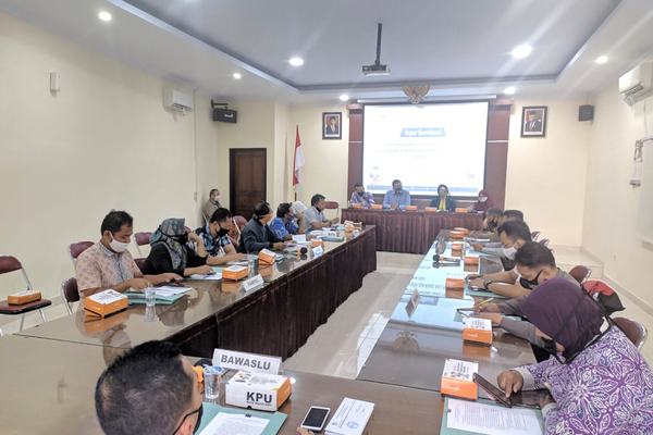 JAJARAN DISHUB, SATPOL PP DAN KESBANGPOL LINMAS KOTA MAGELANG SIAP DUKUNG KESUKSESAN PILKADA 2020