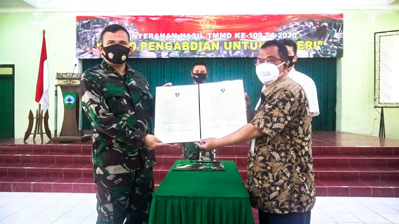 SINERGI PEMERINTAH KOTA MAGELANG DAN TNI SUKSESKAN PELAKSANAAN TMMD KE-109