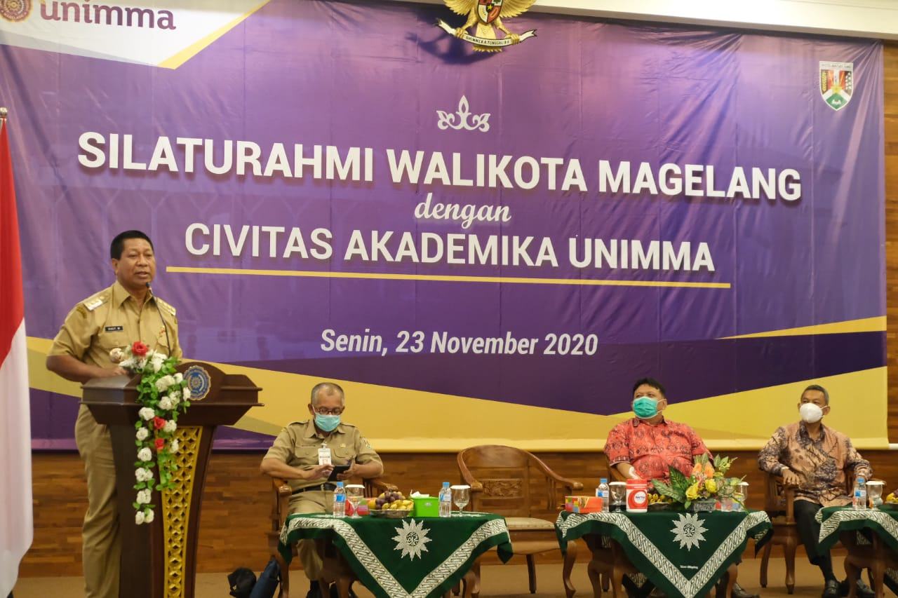 SILATURAHMI WALI KOTA MAGELANG DENGAN CIVITAS AKADEMIKA UNIMMA