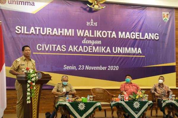 SILATURAHMI WALI KOTA MAGELANG DENGAN CIVITAS AKADEMIKA UNIMMA