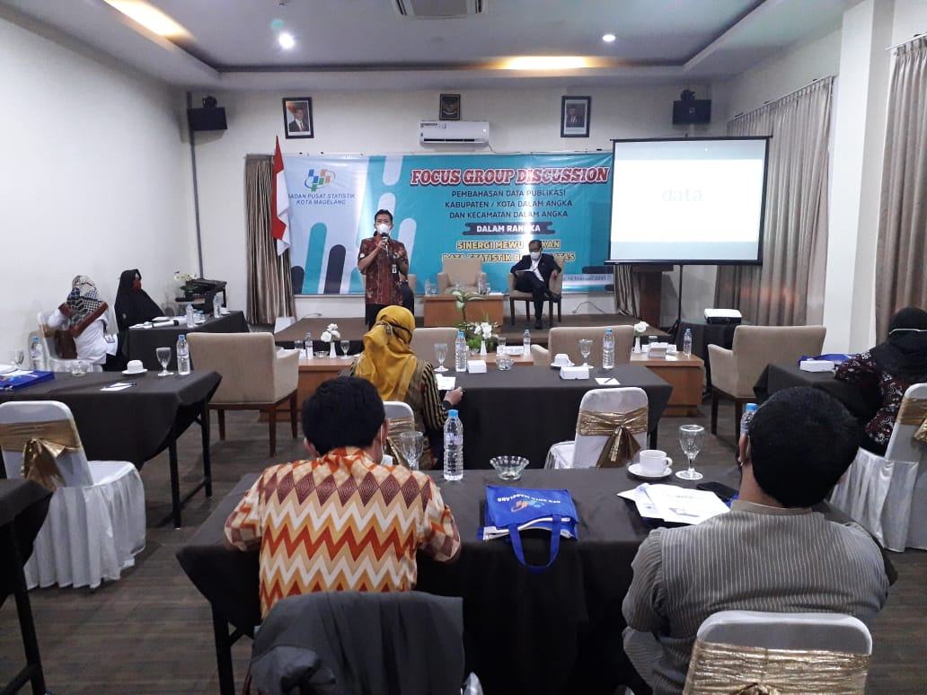 PRODUSEN DATA KOTA MAGELANG IKUTI FGD PUBLIKASI DATA SEKTORAL