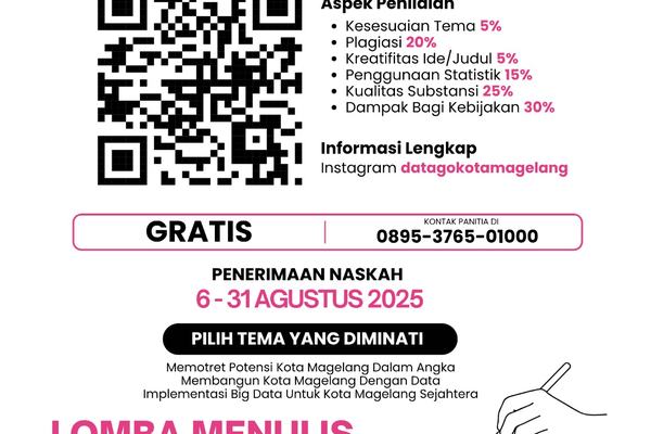 LOMBA MENULIS ARTIKEL POPULER STATISTIK