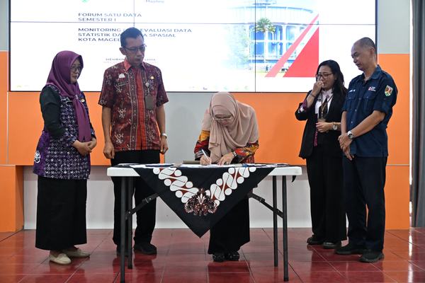FORUM SATU DATA KOTA MAGELANG DORONG PEMANFAATAN DATA SPASIAL UNTUK PERENCANAAN PEMBANGUNAN YANG TEPAT SASARAN