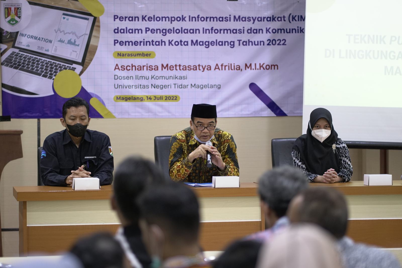 Peran KIM dalam Pengelolaan Informasi dan Komunikasi Pemerintah Kota Magelang Tahun 2022