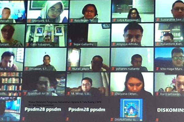 Hari ini Kota Magelang dan Kabupaten Klaten Review Hasil Studi Lapangan Diklatpim Pengawas Kementerian Agraria & Tata Ruang / BPN RI