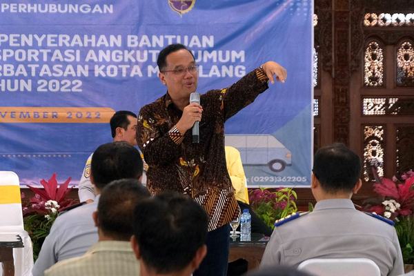 310 Awak Angkutan menerima Bantuan Operasional dari Pemkot Magelang