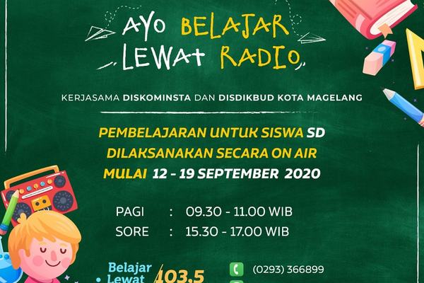 Ayo Belajar Lewat Radio