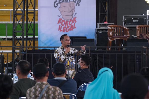 Pemkot Magelang Sosialisasi Ketentuan Bidang Cukai Kepada Pedagang Rokok