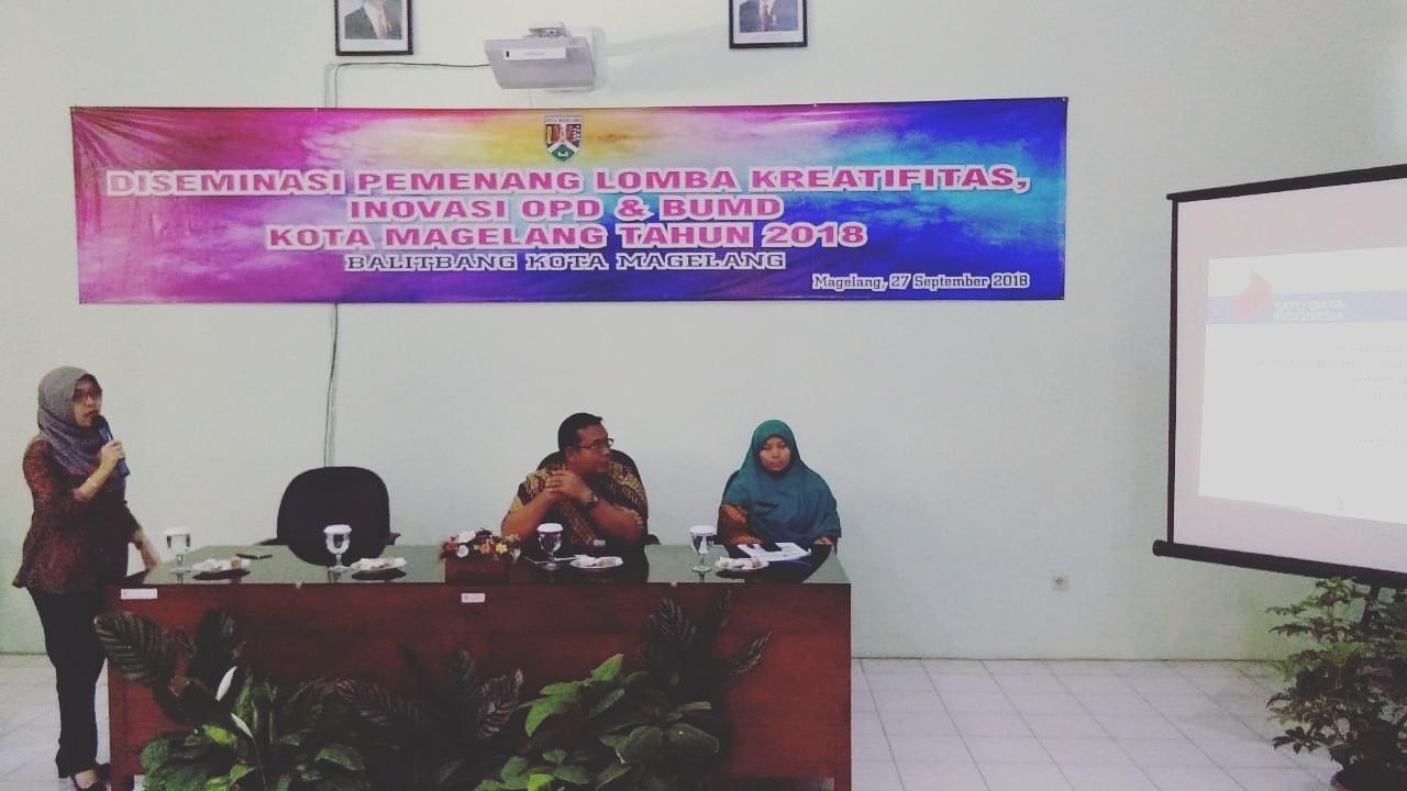 Sistem Informasi DataGo Diskominsta Raih Juara Pertama Ajang Inovasi OPD/BUMD Sekaligus Dukung Konsep Satu Data Indonesia