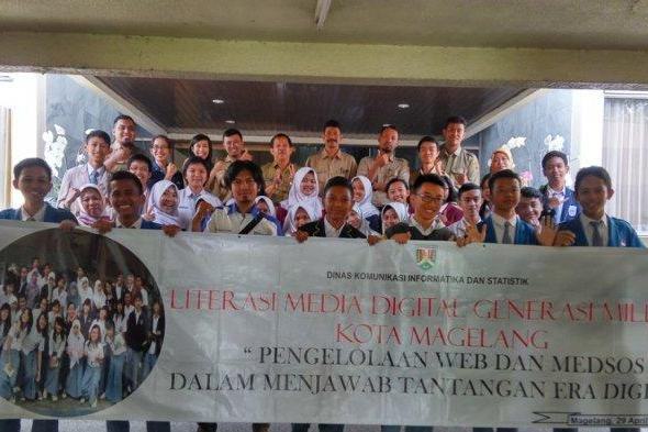 Diskominsta Kota Magelang Ajak Milenial Kreatif dan Produktif Bermedia Sosial