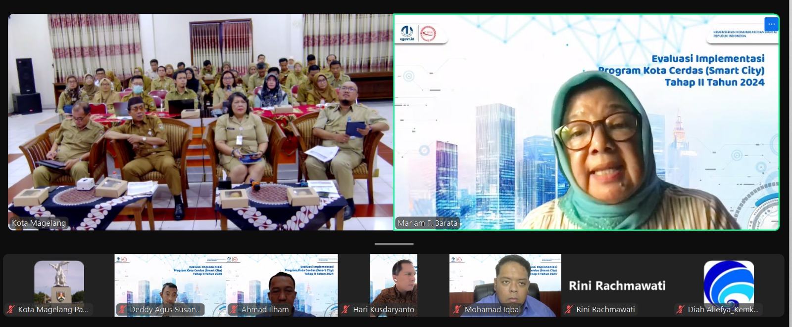 Evaluasi Implementasi Program Kota Cerdas (Smart City) Tahap II Kota Magelang Tahun 2024