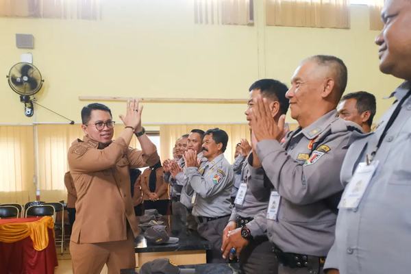 46 Anggota Satlinmas Magelang Tengah Ditempa Jadi Garda Terdepan Kamtibmas