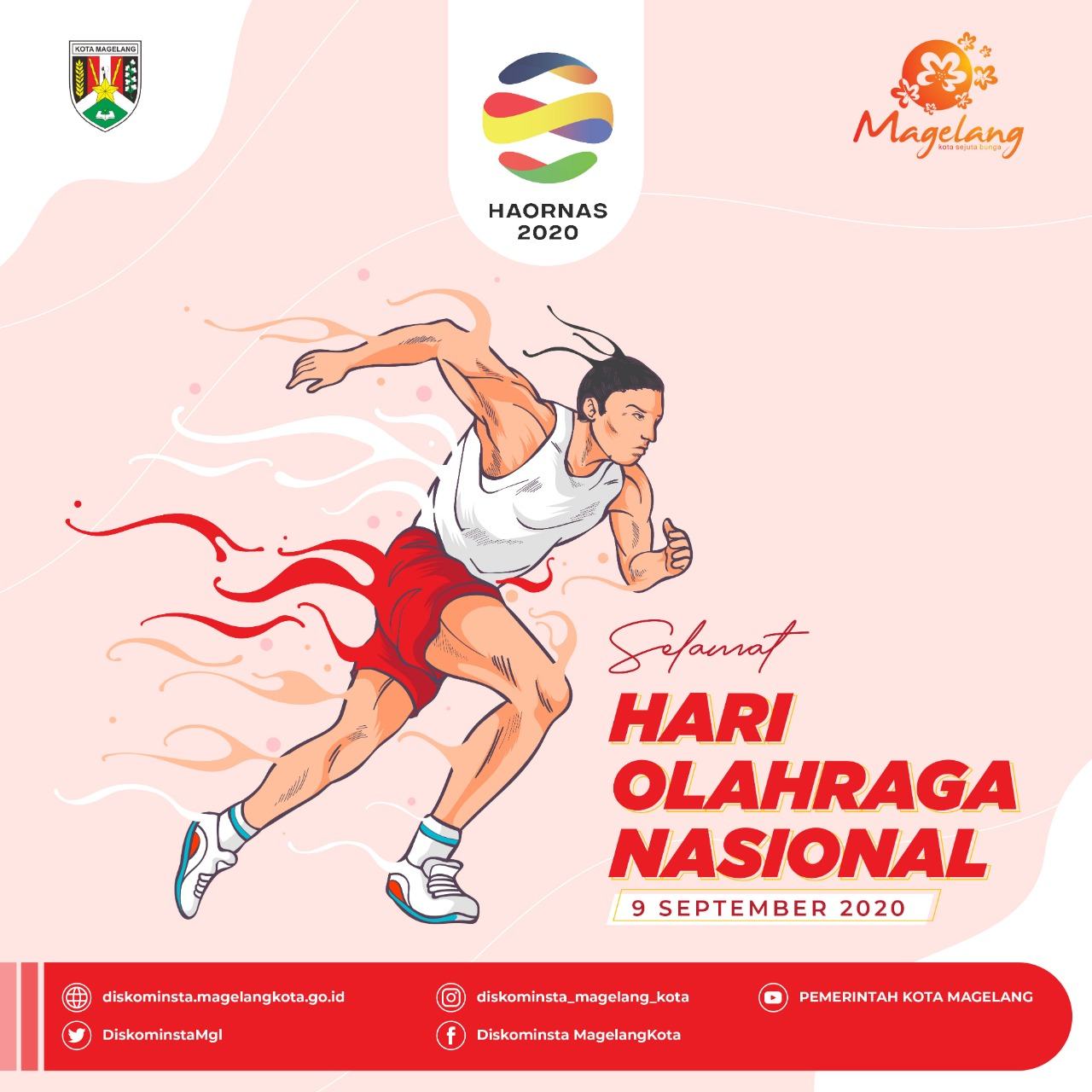 Selamat Hari Olahraga Nasional Tahun 2020