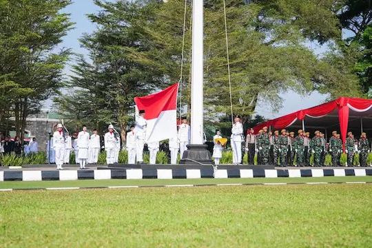 Upacara HUT ke-80 RI Tingkat Kota Magelang Berlangsung Khidmat