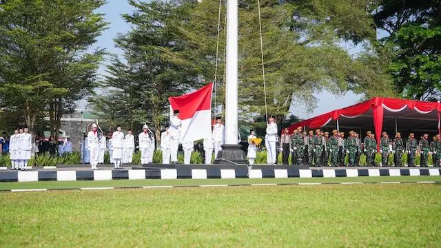 Upacara HUT ke-80 RI Tingkat Kota Magelang Berlangsung Khidmat