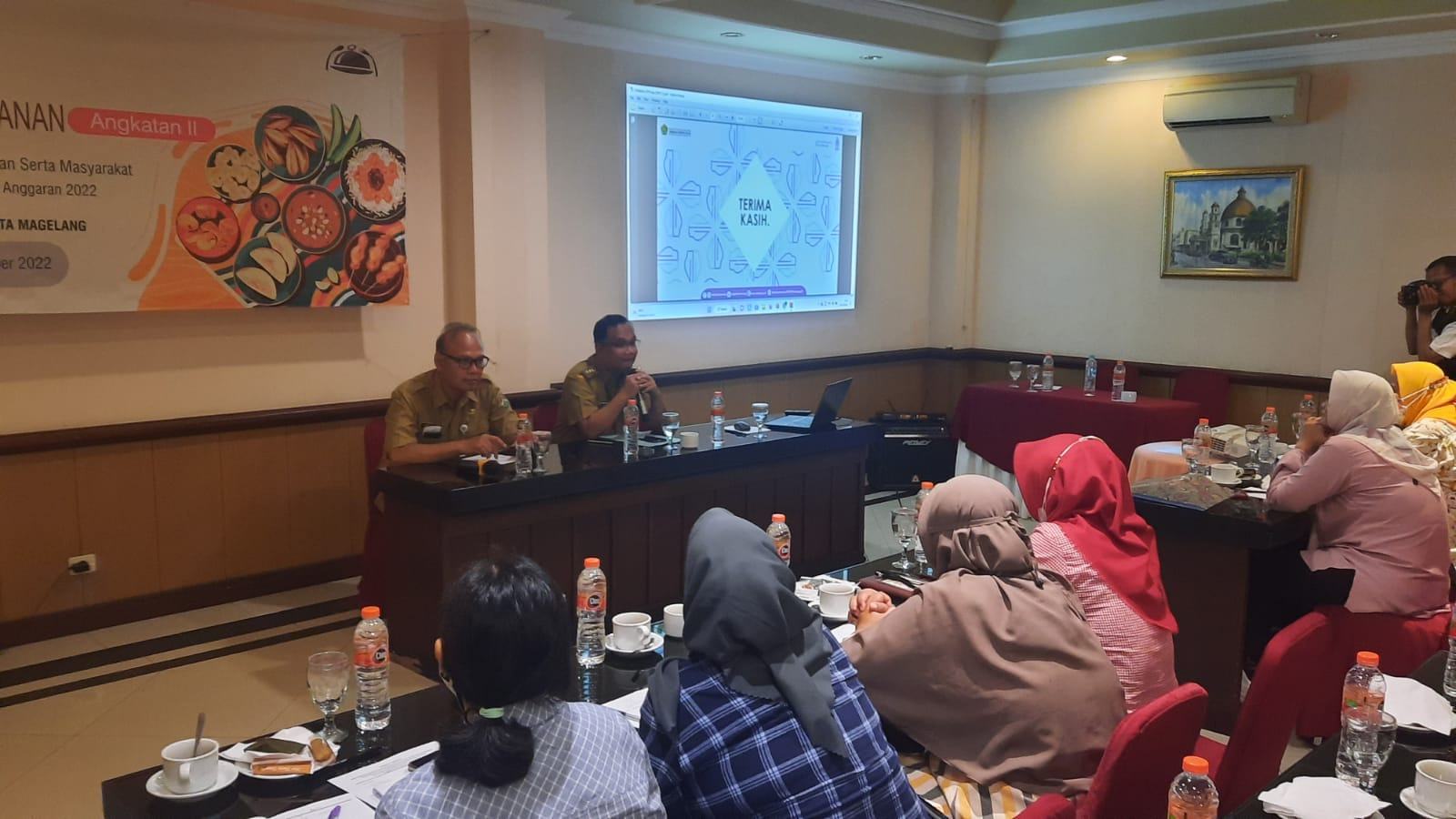 Pelatihan Produksi Pengolahan Makanan Angkatan II Kembali Digelar Untuk IKM Kota Magelang