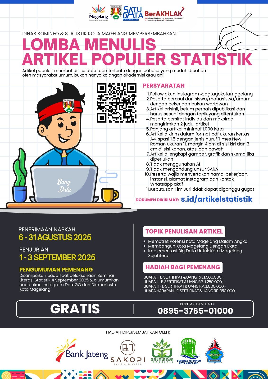 LOMBA MENULIS ARTIKEL POPULER STATISTIK