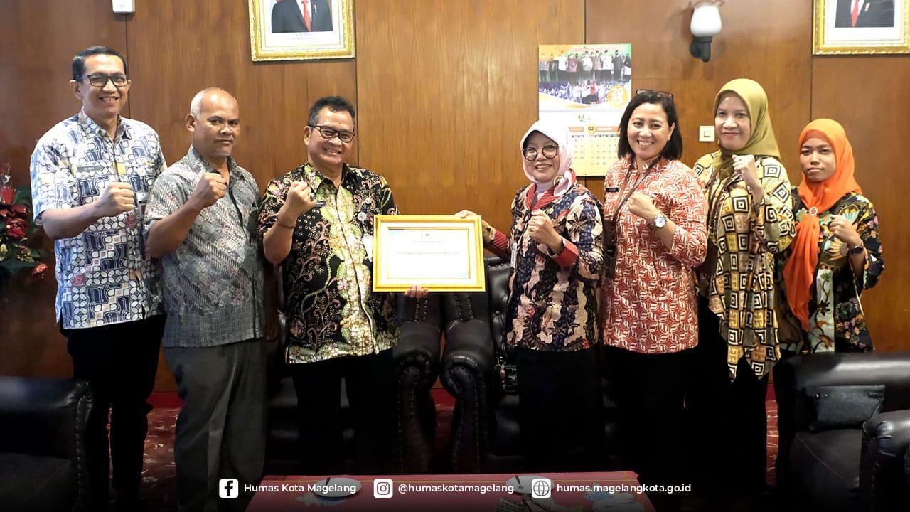 Mampu Tekan Pengangguran 2,02 Persen, Kota Magelang Dapat Apresiasi Dari Pemprov Jateng