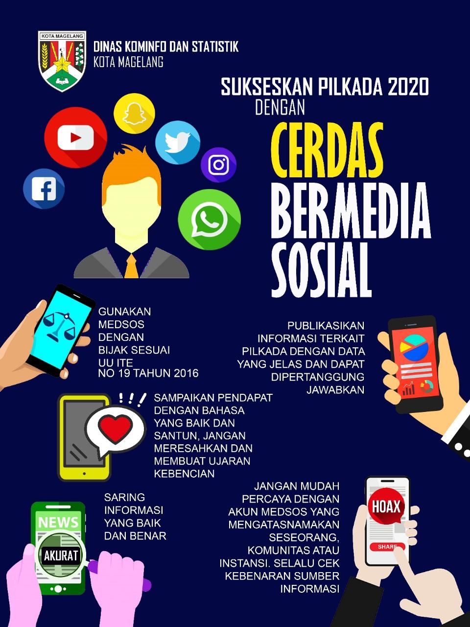JELANG PILKADA 2020, DISKOMINSTA KOTA MAGELANG AJAK MASYARAKAT CERDAS BERMEDIA SOSIAL