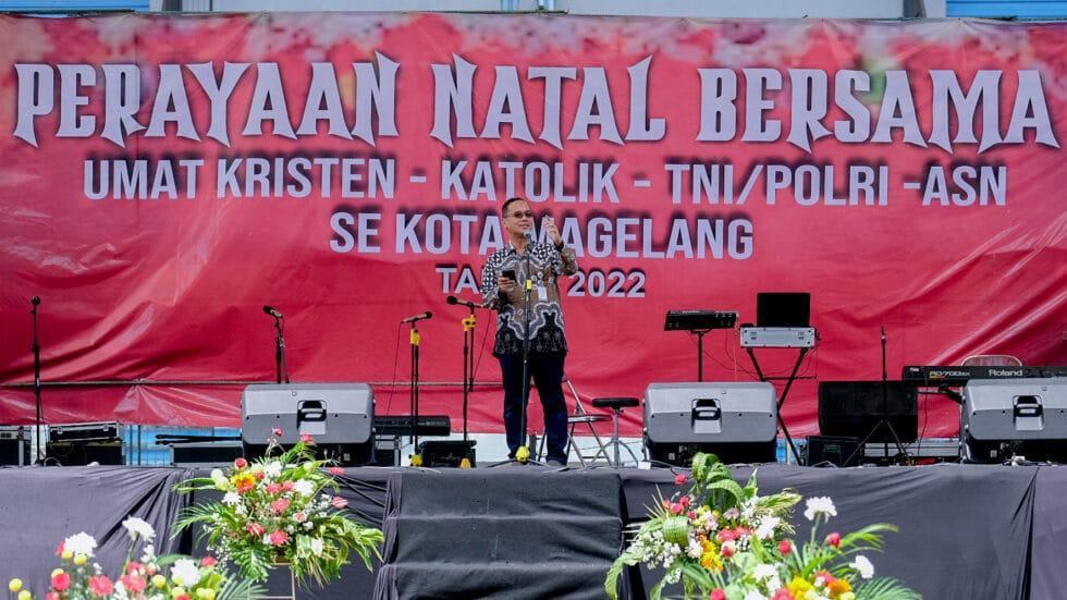 Dokter Aziz: Natal 2022 Bersama Momentum Perkuat Toleransi di Kota Magelang