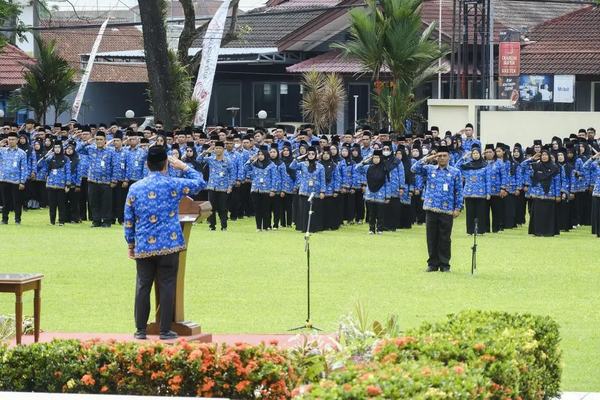 Upacara HUT ke-54 KORPRI, Penghargaan Guru Berprestasi hingga Pesan Kepedulian untuk Bencana Sumatera