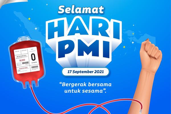 RAYAKAN HUT, PMI GALAKKAN SEMANGAT BERGERAK BERSAMA UNTUK SESAMA