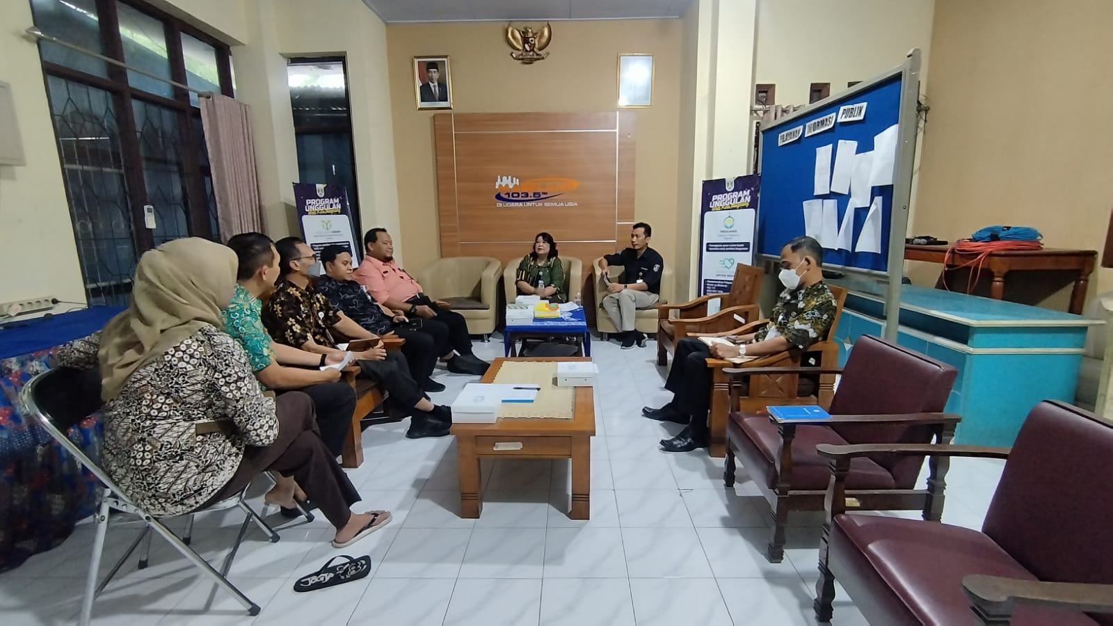 Persiapan Vitisasi Pemeringkatan Badan Publik Kota Magelang