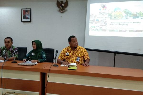 Rapat Koordinasi Website OPD Kota Magelang Tahun 2020
