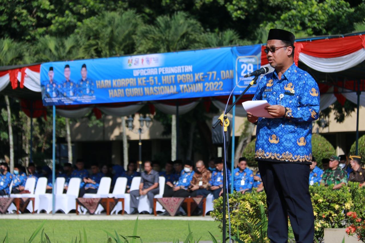 Bahagianya Sarimin, PNS Kota Magelang Terima Beasiswa Korpri Untuk Anaknya