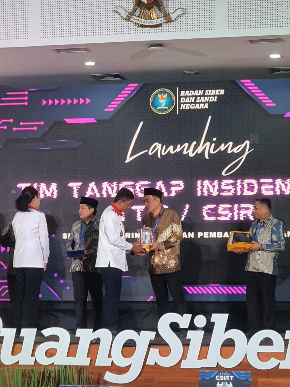 KOTA MAGELANG IKUTI LAUNCHING BERSAMA TIM TANGGAP INSIDEN SIBER TAHUN 2024