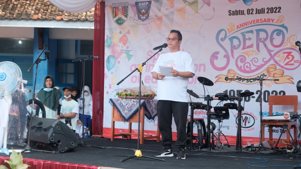 Sekda Joko Budiyono Ajak SMPN 2 Ikut Berkiprah Bangun Kota Magelang