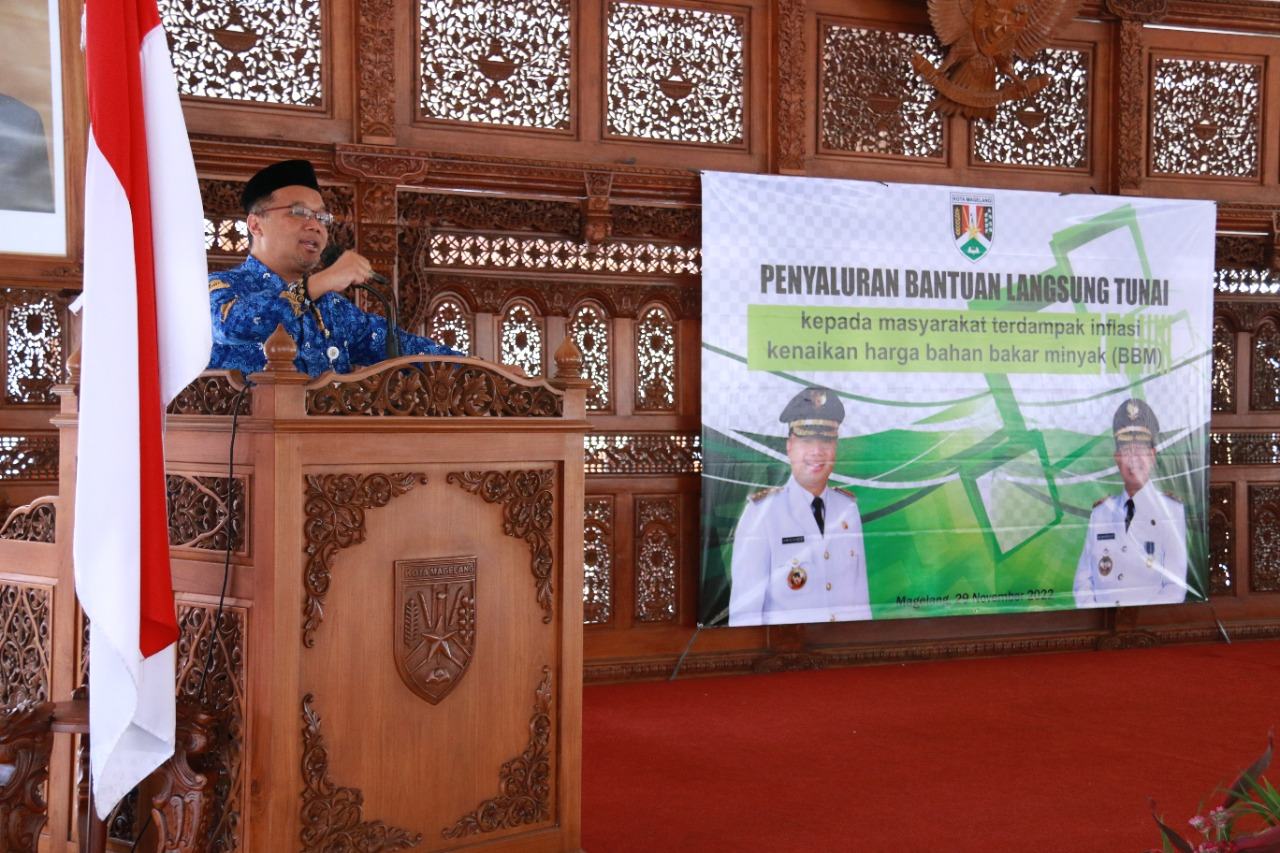 Pemkot Magelang Mulai Salurkan Bantuan Langsung Tunai